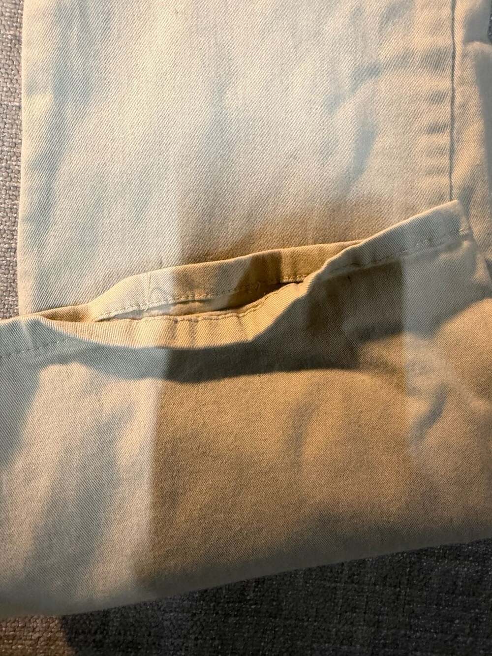 Jordache Lo-Rise Stretch Khaki Pants Size 9/10 - Picture 3 of 10